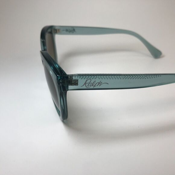 Ralph Lauren RA 5260 5803 / TZ 140 Clear Gray Frame Polarized Sunglasses & Case - Picture 4 of 16